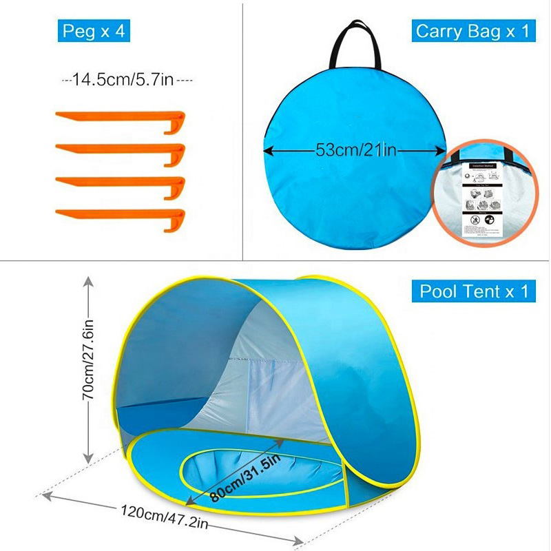 Baby Tent with Pool