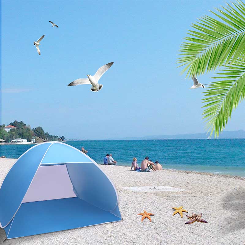 custom beach tent