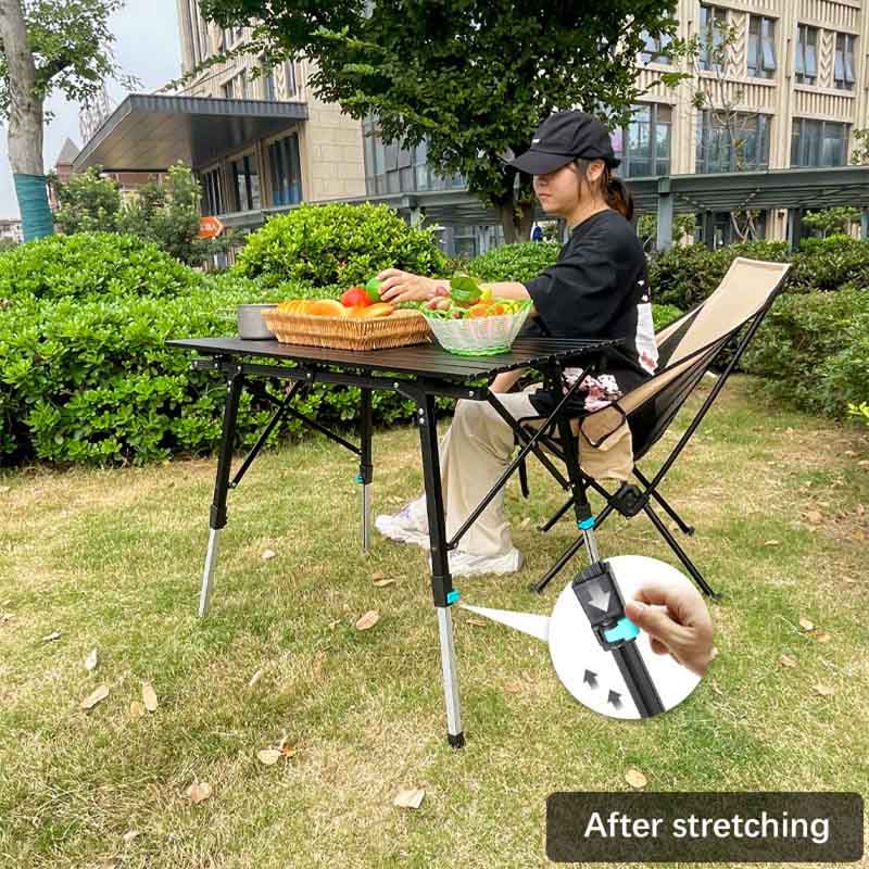 регулируемый походный стол