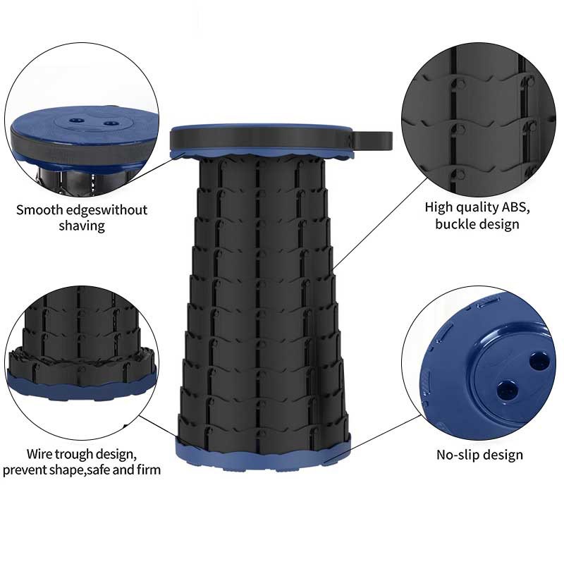 переносной телескопический табурет