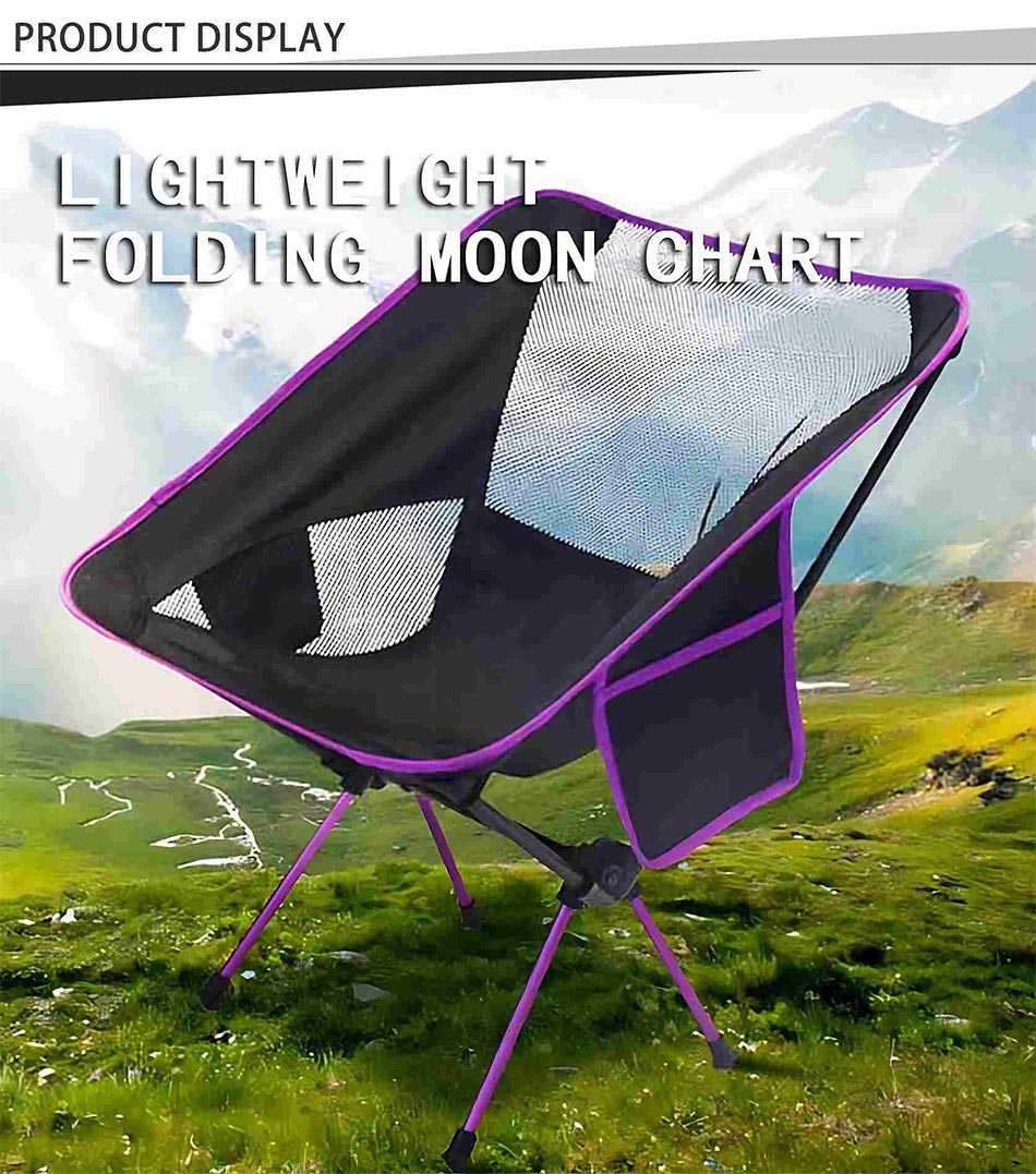 Портативный пляжный стул для кемпинга