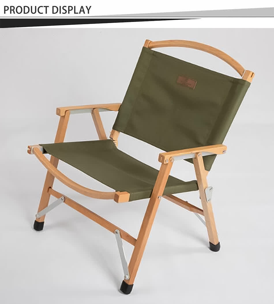 деревянное кресло премиум-класса для кемпинга