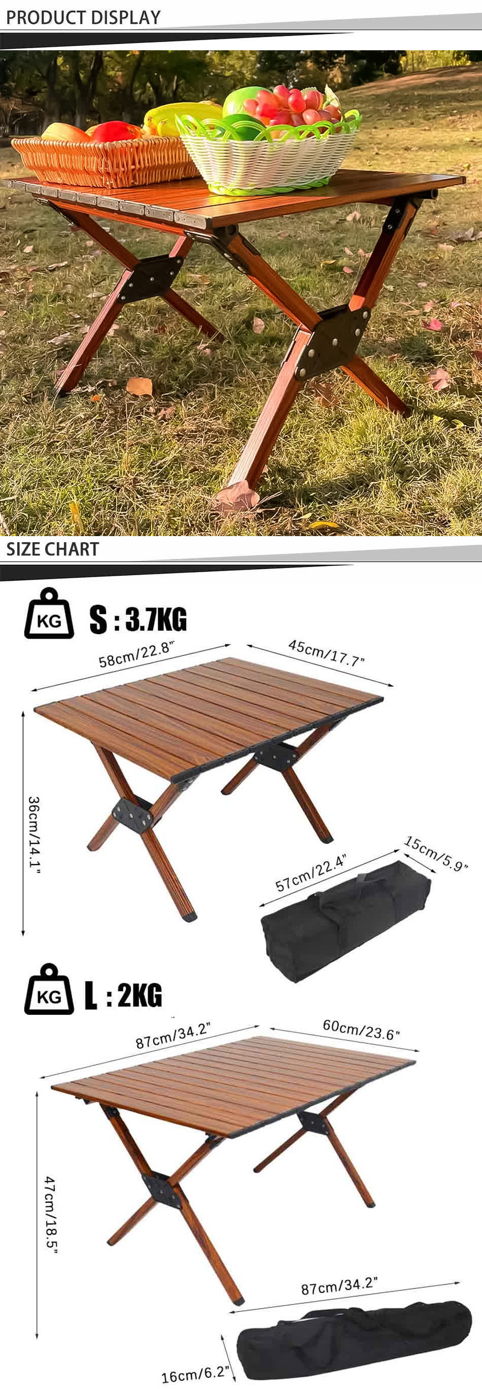Складной портативный стол для пикника для кемпинга