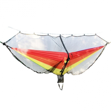 Полиэфирная ткань Гамак-ошибка Москитная сетка для защиты от 360 градусов 