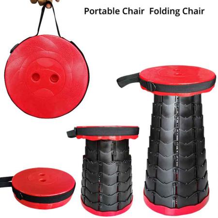 выдвижной складной стул переносной телескопический стул складной стул для кемпинга с грузоподъемностью 400 фунтов 