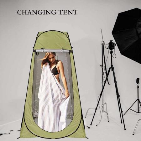 уличная переносная компактная выдвижная душевая палатка с сумкой для переноски 