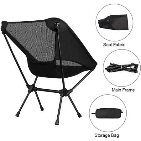 складной пляжный стул на открытом воздухе 600d оксфорд стул для рюкзака лагеря 