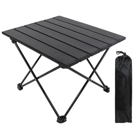 сверхлегкий складной пляжный столик, переносной стол для кемпинга с алюминиевой столешницей и сумкой для переноски 