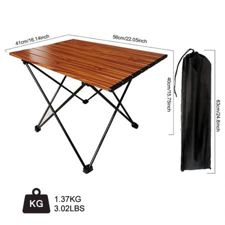 Маленький складной столик для кемпинга Складной складной стол для пикника в сумке 