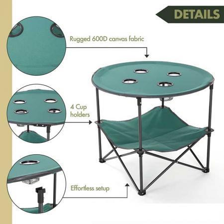 складной стол переносной стол для кемпинга сверхлегкий компактный с сумкой для переноски для пикника на открытом воздухе 