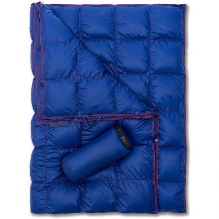 индивидуальное складное водонепроницаемое одеяло для кемпинга, носимое нейлоновое пуховое одеяло для холодной погоды 