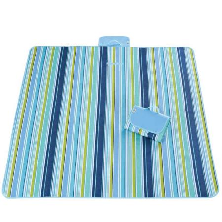 одеяло для пикника на открытом воздухе одеяло для пикника полосатый удобный пляжный коврик песчано-водонепроницаемый для пикника пляжи 