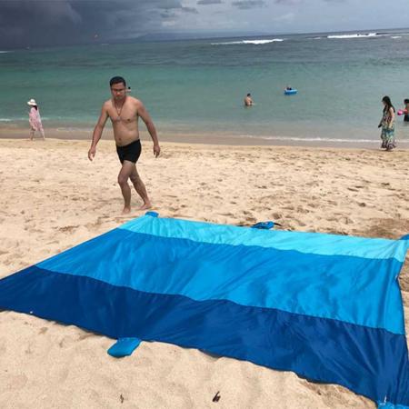 водонепроницаемый коврик для пикника с защитой от песка для походов в парк 