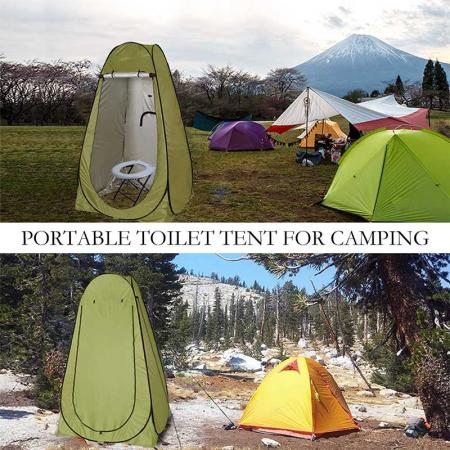 Всплывающая палатка для уединения кемпинговая душевая палатка раздевалка с сумкой для переноски для походов на открытом воздухе
 