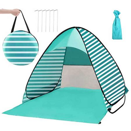 палатка для пикника с рейтингом UPF50+ для защиты от ультрафиолета, раскладывающаяся пляжная палатка
 