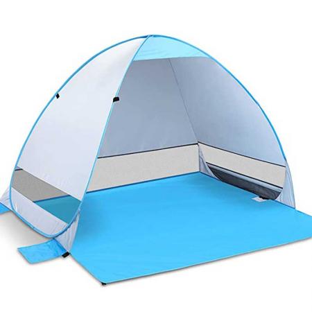 Складная портативная пляжная палатка UPF 50+ с защитой от ультрафиолета и солнца.
 