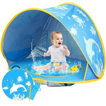 детская палатка с бассейном
