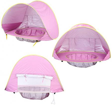 2022 горячая распродажа, детская палатка, всплывающее укрытие от солнца с защитой от солнца UPF 50+ для детского пляжа на открытом воздухе
 