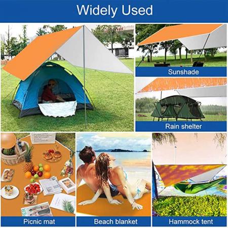 легкий портативный прочный гамак, палатка для кемпинга, водонепроницаемый, навес от дождя для путешествий, кемпинга
 