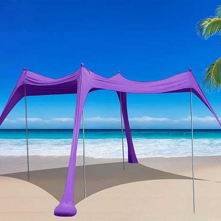 портативная легкая пляжная солнцезащитная палатка с защитой от ультрафиолета
 