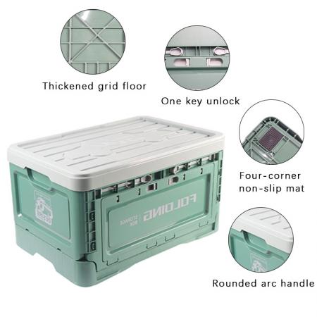 складные кубики для хранения автомобильные ящики для хранения пластиковый ящик для хранения для кемпинга на открытом воздухе
 