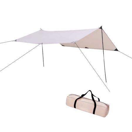Водонепроницаемый брезент для палатки для кемпинга, легкая установка, идеальный брезент для гамака от дождя и мухи 