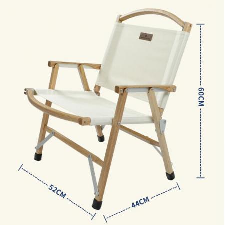 Открытый сад портативный деревянный складной стул для кемпинга 