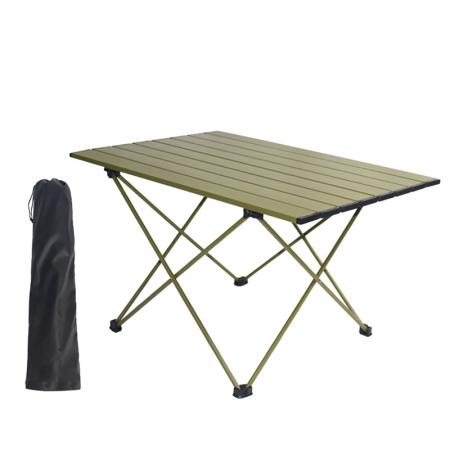 Портативный складной стол, алюминиевый стол для пикника в лагере, складной с сумкой для улицы, походов, альпинизма 