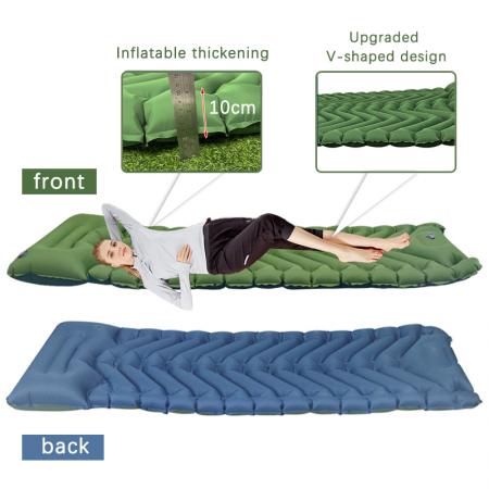 Amazon Hot Selling Коврик для сна для кемпинга, самонадувающийся спальный коврик для кемпинга 