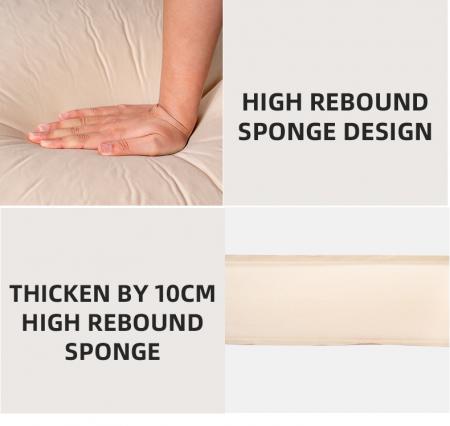 OEM удобный коврик для кемпинга матрас портативный спальный коврик 30D TPU надувная спальная кровать 