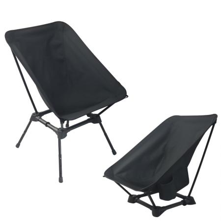 Сверхлегкий стул с регулируемой высотой для походов в лагерь на открытом воздухе 