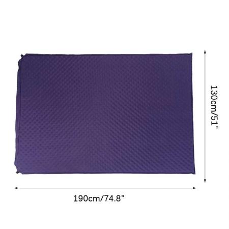 Портативный двойной кемпинг спальный коврик водонепроницаемый самостоятельно надувные коврики для кемпинга 
