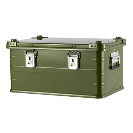 Открытый ящик для хранения из алюминиевого сплава, ящик для хранения для кемпинга, большой емкости, автомобильный ящик для инструментов 38 л/59 л/110 л 