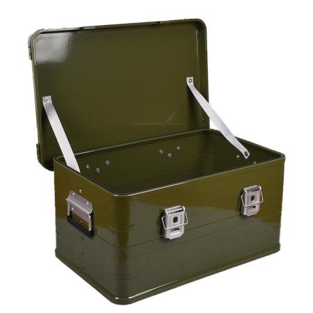 Открытый ящик для хранения из алюминиевого сплава, ящик для хранения для кемпинга, большой емкости, автомобильный ящик для инструментов 38 л/59 л/110 л 