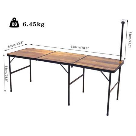 Складной уличный стол для пикника, складной портативный легкий алюминиевый стол для кемпинга 