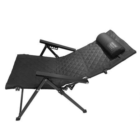 Открытый регулируемый складной стул для отдыха с откидной спинкой 