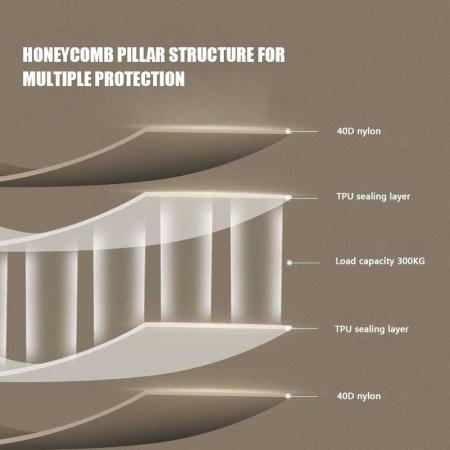 Надувной матрас для кемпинга с портативным воздушным насосом, подходящий для домашнего использования в кемпинге