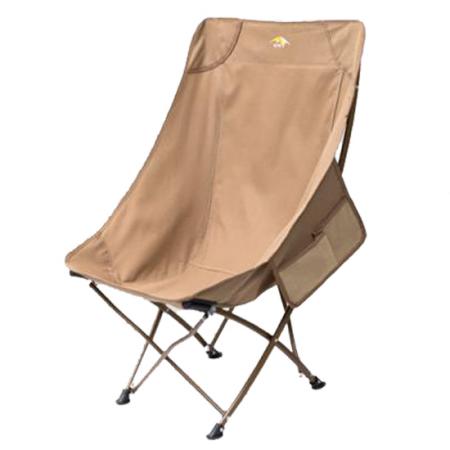 Сверхлегкое кресло для кемпинга с высокой спинкой и сумкой для переноски 