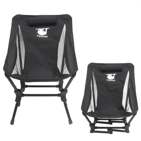 Пользовательский логотип садовый стул легкий алюминиевый складной стул для кемпинга 