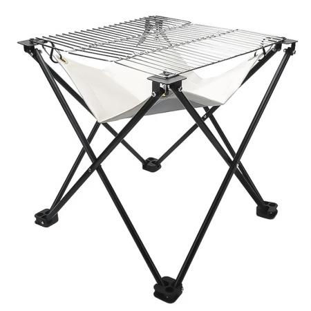 Портативный складной гриль на открытом воздухе.