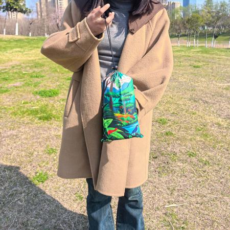 Большой водонепроницаемый коврик-одеяло для пикника, походов, кемпинга, пляжа, с индивидуальным принтом