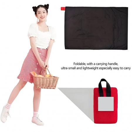 Водонепроницаемое одеяло из нейлона Ripstop, легкое, компактное, легко помещается в кармане 