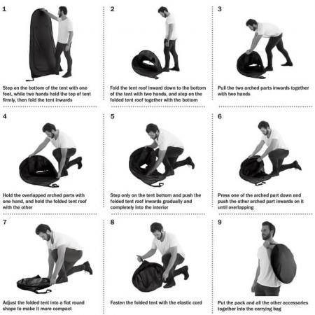 Портативная палатка для душа, раздевалки и туалета для кемпинга на открытом воздухе 