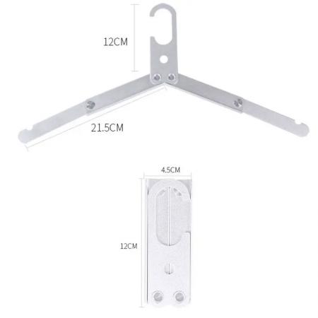 Портативные складные вешалки для кемпинга на открытом воздухе из алюминиевого сплава