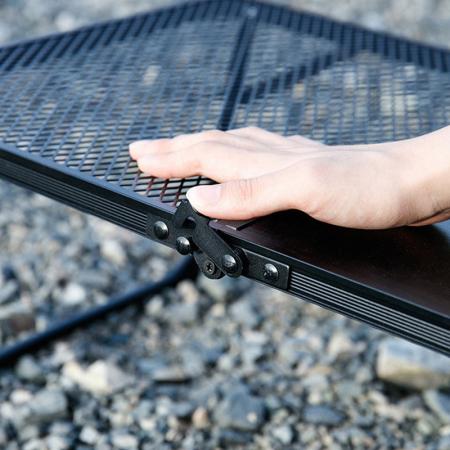 Садовая мебель, сверхлегкий переносной сетчатый стол для кемпинга, складной алюминиевый стол IGT