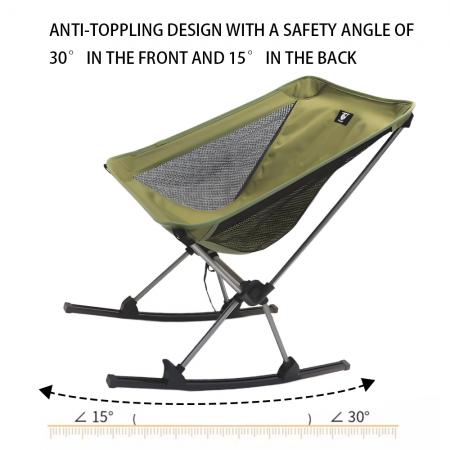 Комплект из двух кресел-качалок Feistel Camp Chair с полозьями