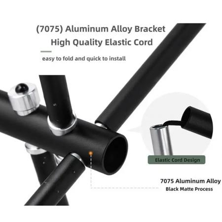 Складной стул для рыбалки на пляже с боковыми карманами, складные стулья для кемпинга 