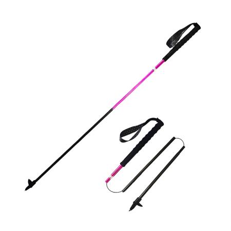 Сверхлегкие, 135 г, складные треккинговые палки из углеродного волокна 3K для походов и скандинавской ходьбы. 