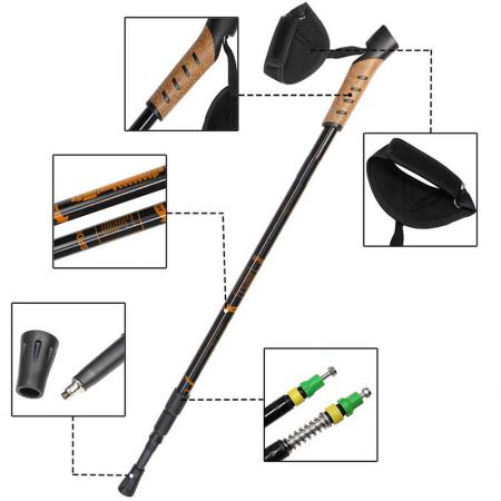 Многофункциональные легкие походные и лыжные палки Наружное оборудование