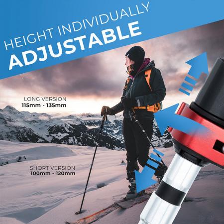 Складные легкие алюминиевые трости 7075 для походных палок с пробковыми ручками для взрослых и детей 